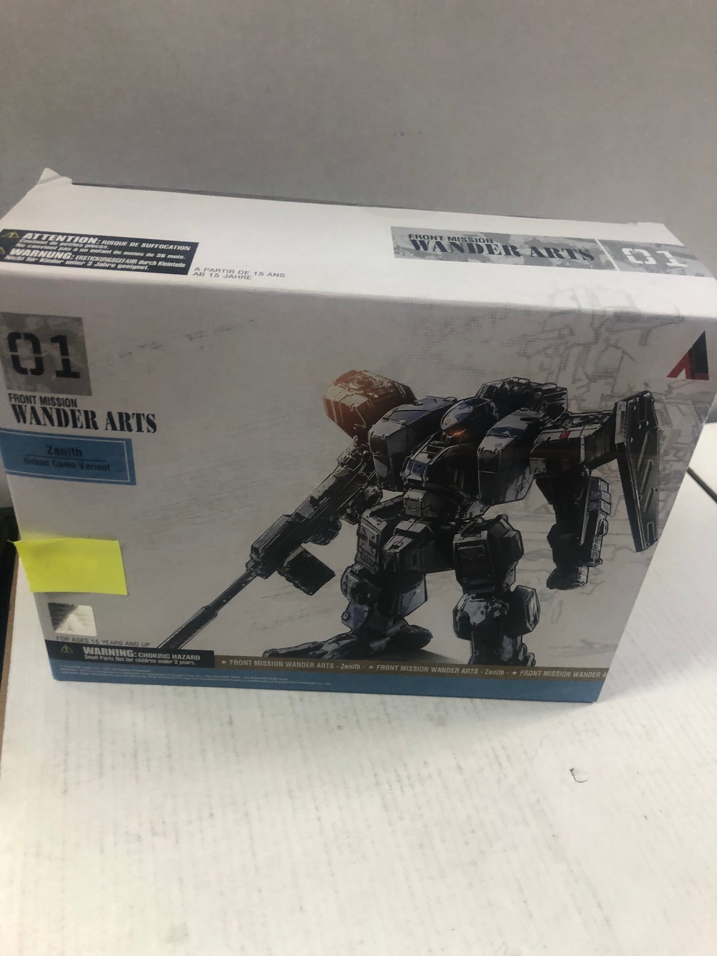 SQUARE ENIX FRONT MISSION WANDER ARTS ZENITH