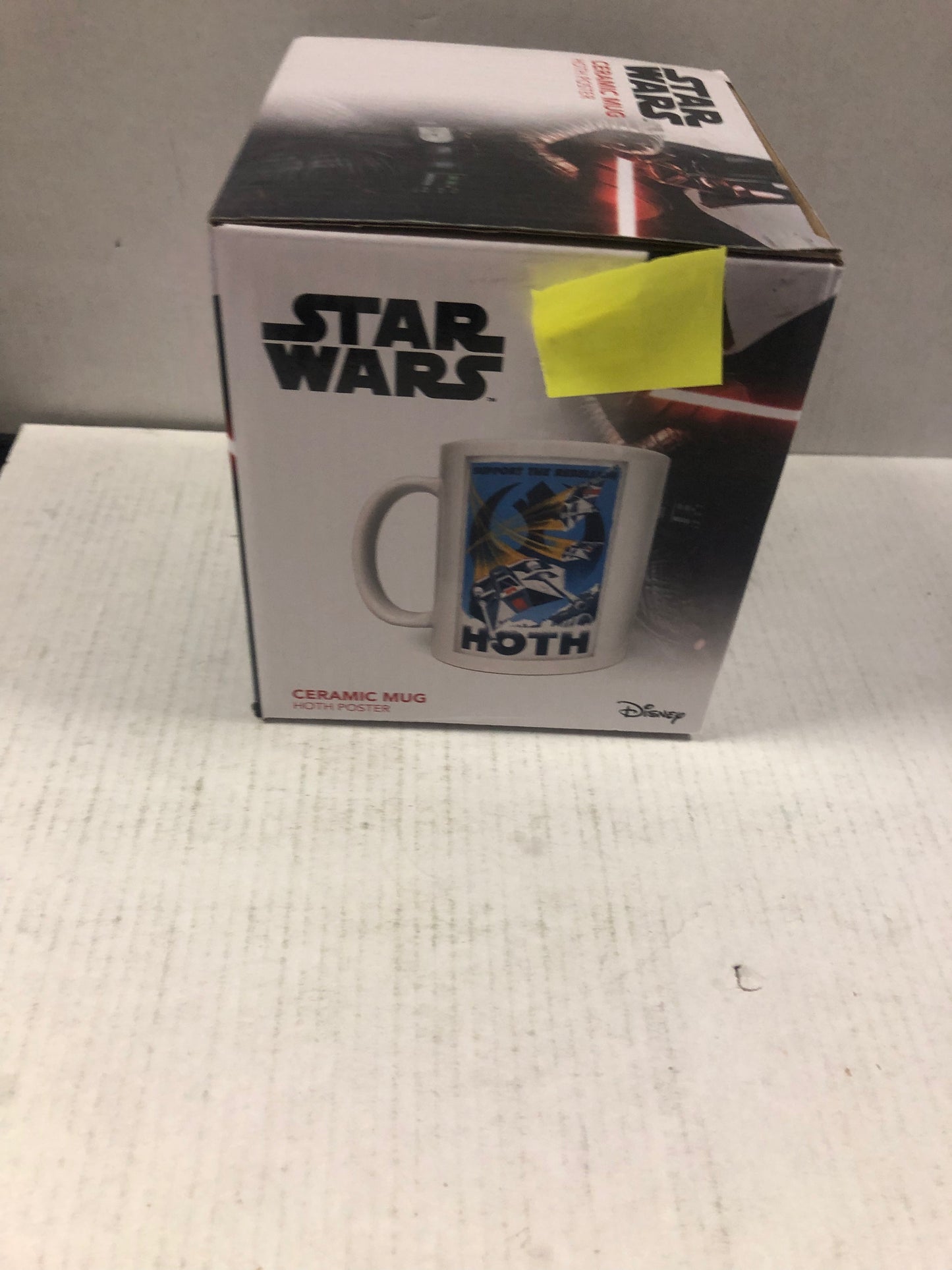 STAR WARS CERAMIC MUG HOTH POSTER