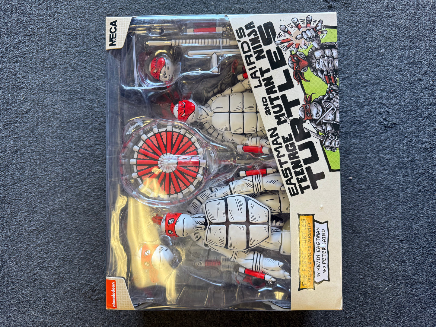 NECA EASTMAN AND LAIRD’s TEENAGE MUTANT NINJA TURTLES THE FIRST TURTLES COMIC BOOK VARIANT