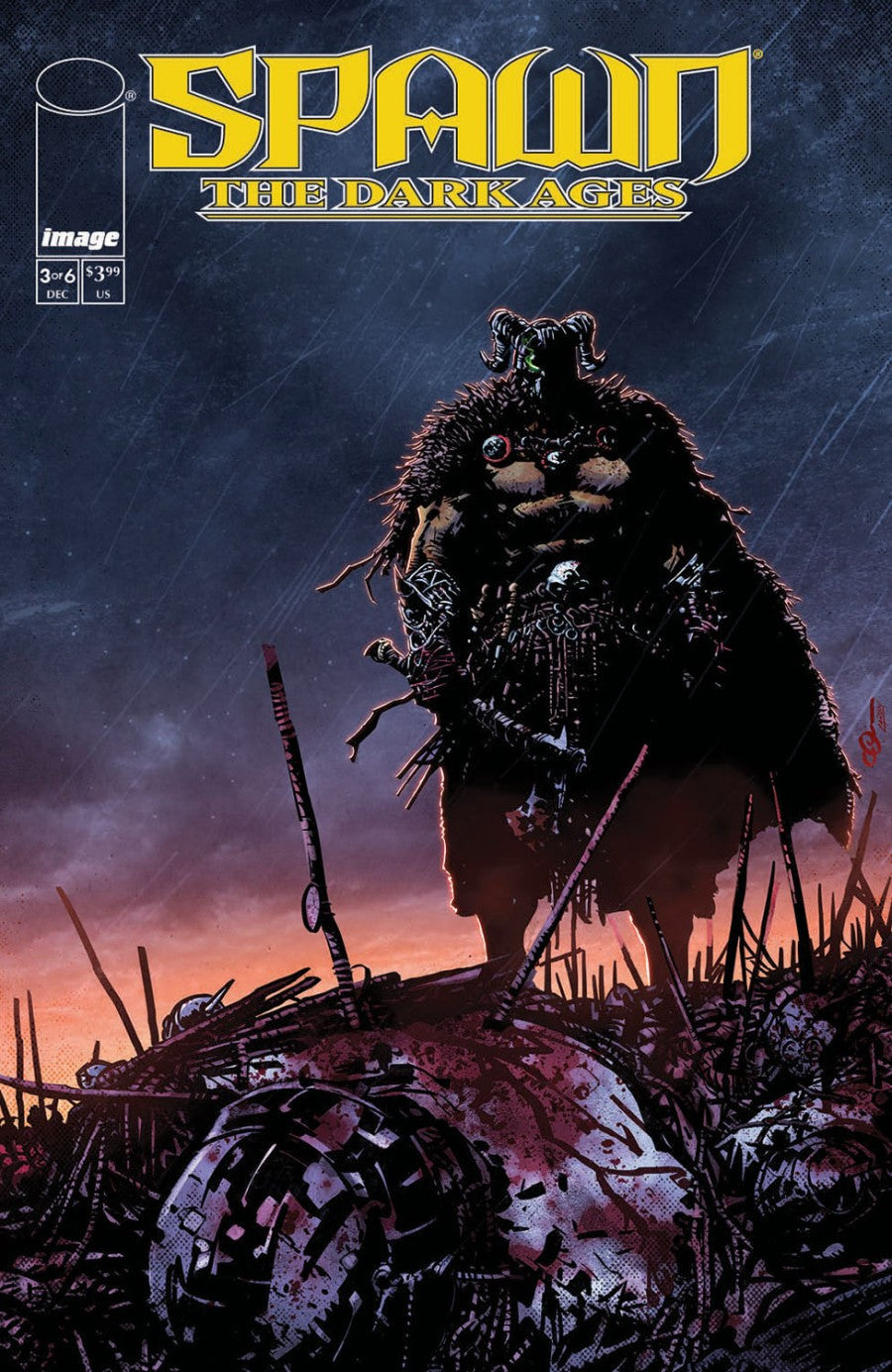 DC COMICS SPAWN THE DARK AGES #3 (OF 6) CVR A MIRKO COLAK