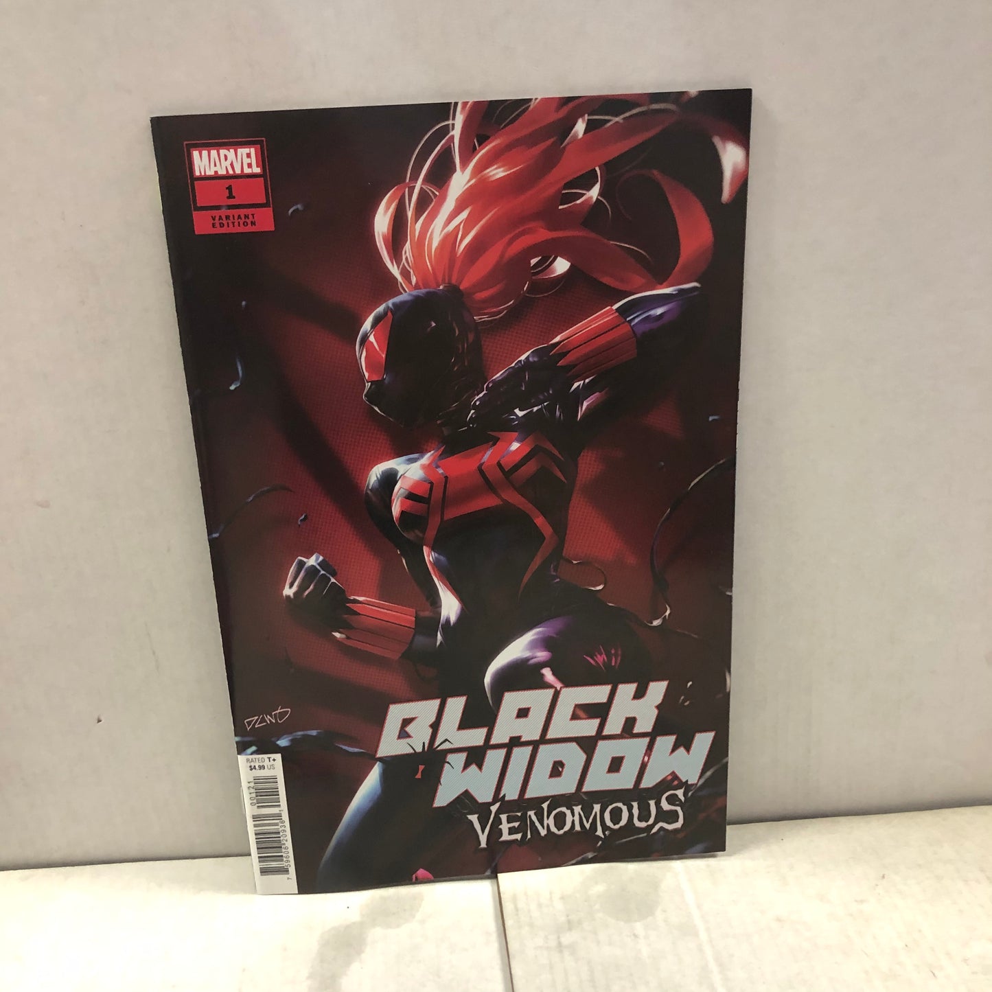 MARVEL COMICS BLACK WIDOW VENOMOUS 1 VARIANT