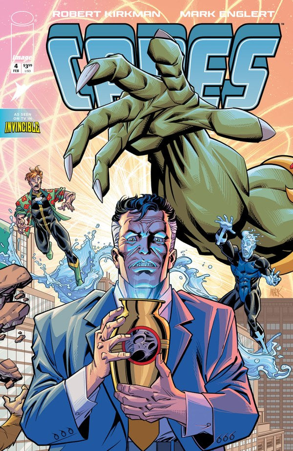 IMAGE COMICS INVINCIBLE UNIVERSE CAPES #4 CVR B MARK ENGLERT VAR