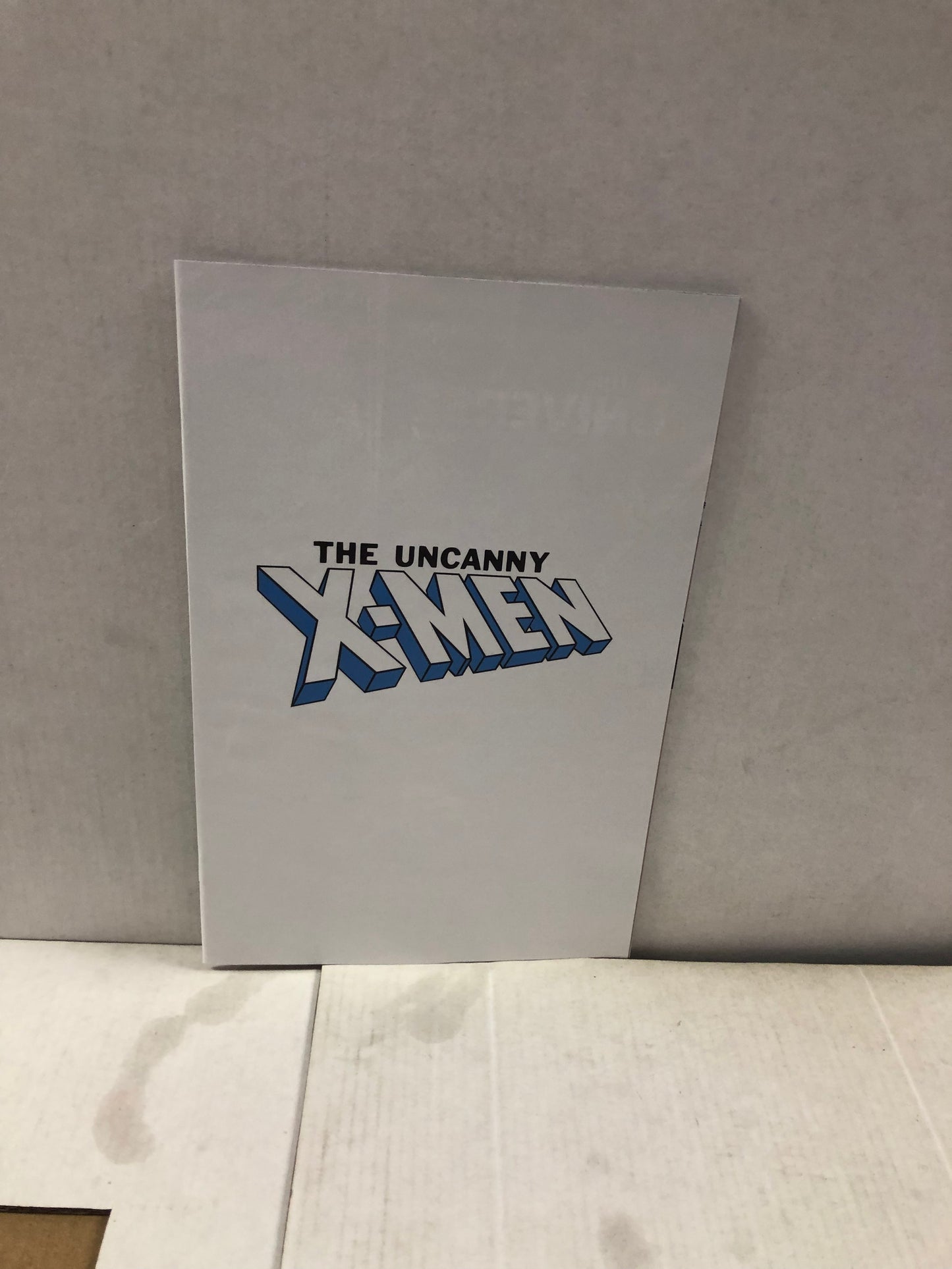 MARVEL COMICS UNCANNY X-MEN 1 BLANK VARIANT