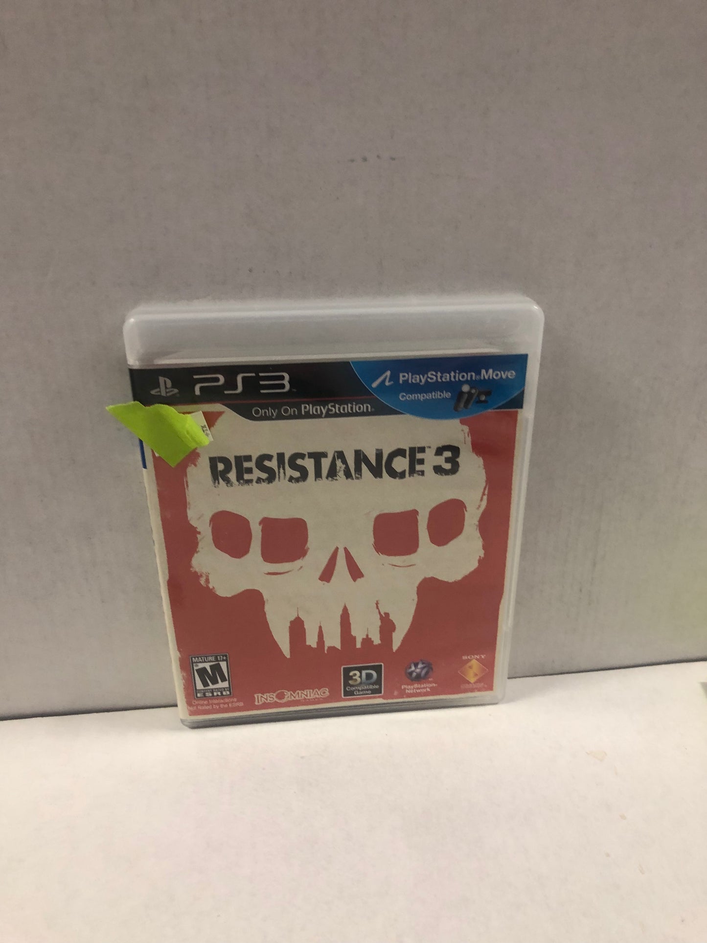 PLAYSTATION 3 RESISTANCE 3 COMPLETE IN CASE