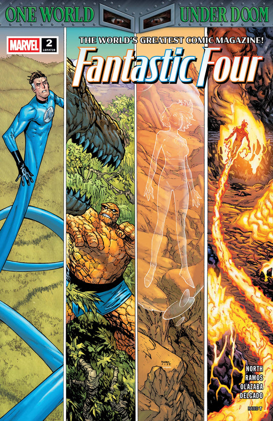 MARVEL COMICS FANTASTIC FOUR #2 VOL 8.