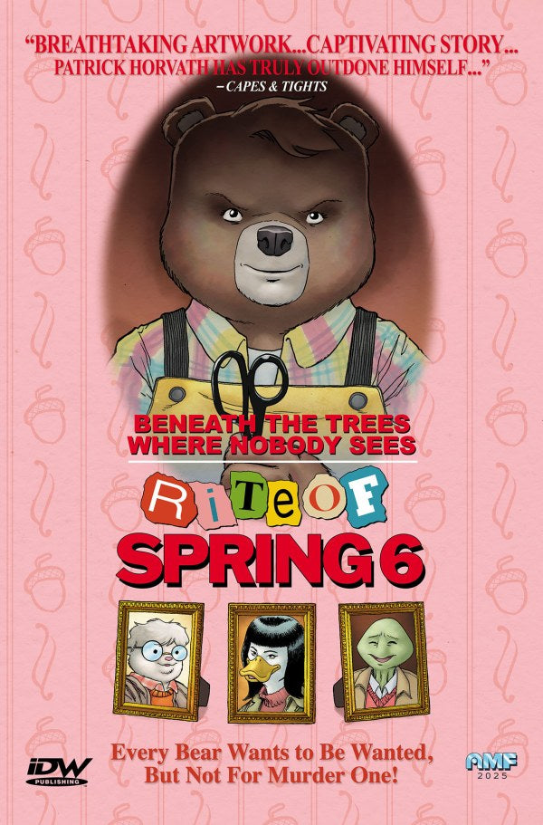 IMAGE COMICS Beneath the Trees Where Nobody Sees: Rite of Spring #6 Variant B (Fleecs Movie Homage Cover)