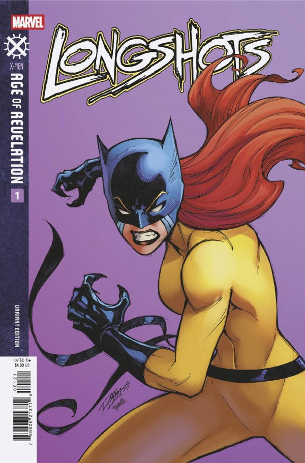 Marvel comics LONGSHOTS #1RON LIM VARIANT