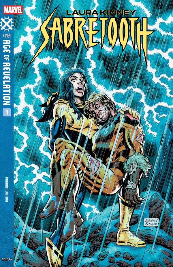 MARVEL COMICS LAURA KINNEY SABERTOOTH #1 DAN JEURGENS VARIANT