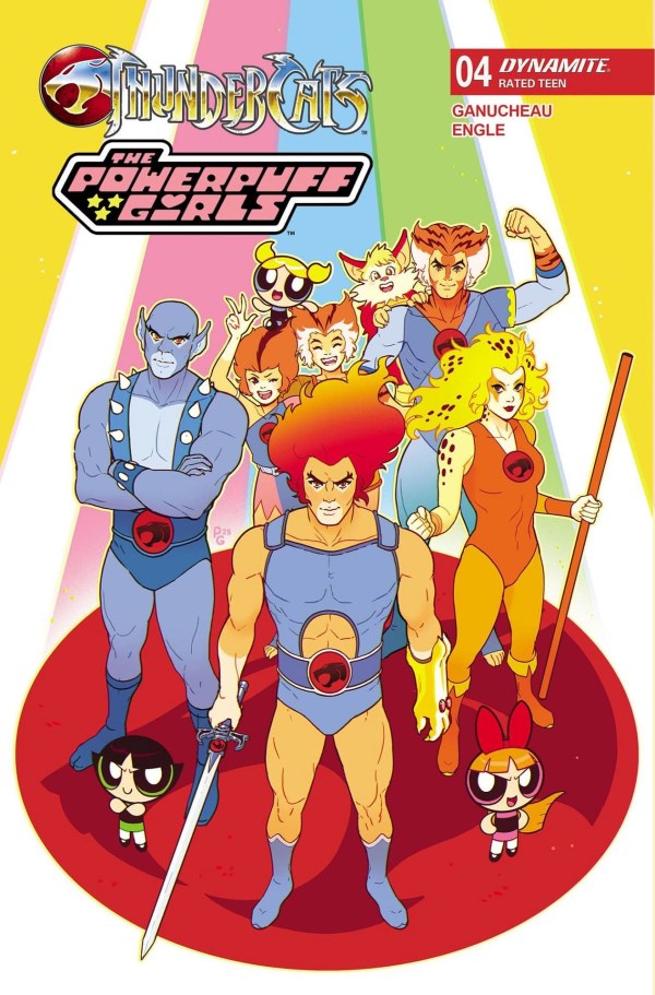 DYNAMITE COMICS THUNDERCATS & THE POWERPUFF GIRLS #4