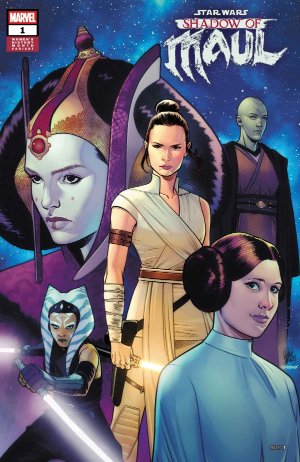 MARVEL COMICS STAR WARS: SHADOW OF MAUL #1 ELENA CASAGRANDE WOMEN'S HISTORY MONTH VARIANT