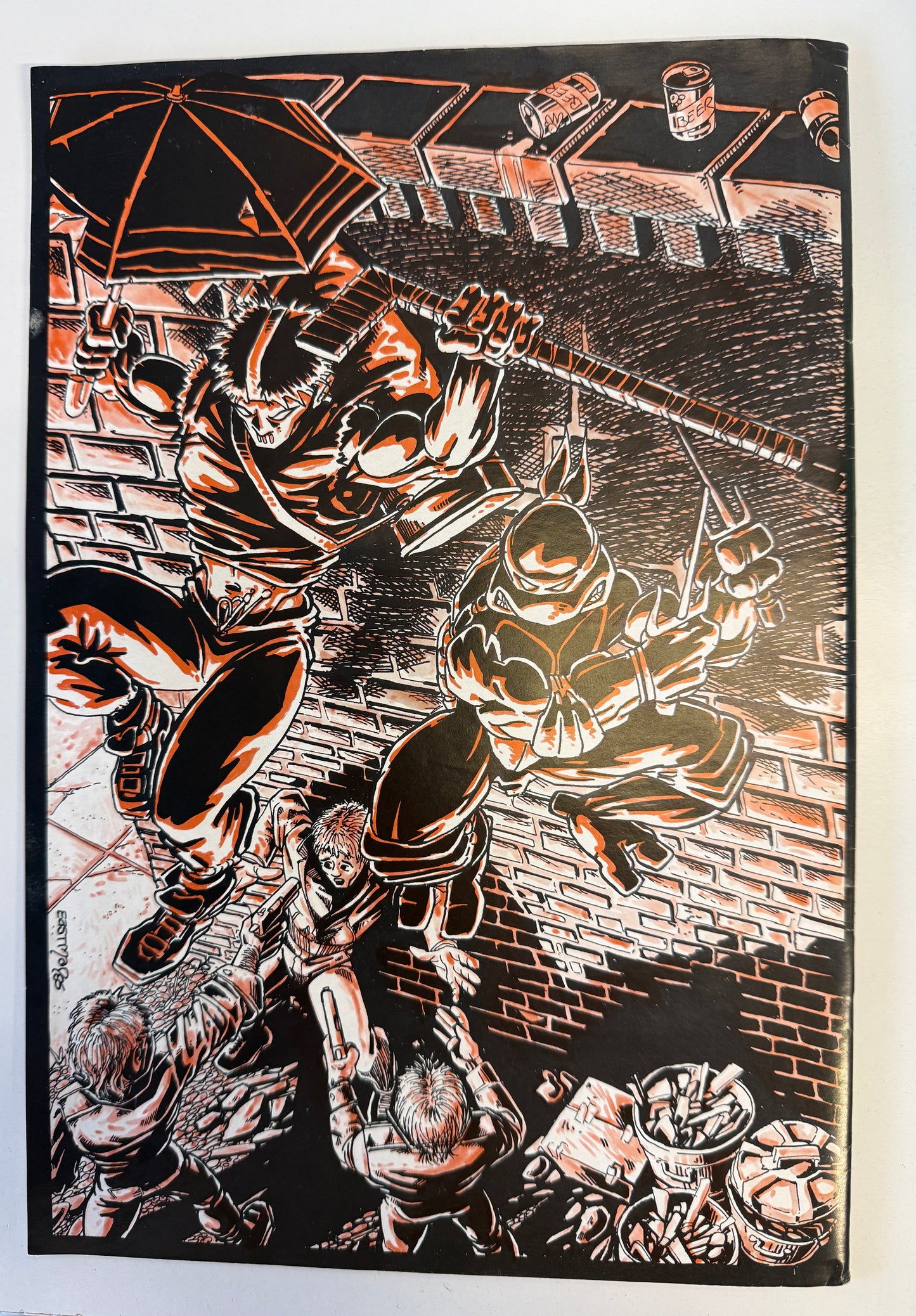 EASTMAN AND LAIRD’S TEENAGE MUTANT NINJA TURTLES RAPHAEL #1 MODERATE CONDITION