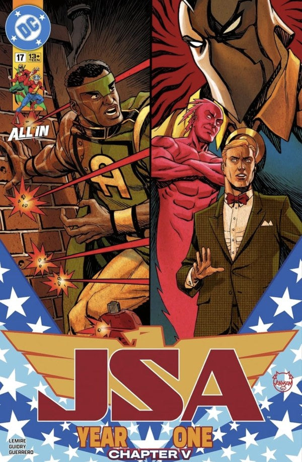 DC COMICS JSA #17 CVR A DAVE JOHNSON