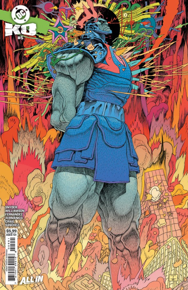 DC COMICS DC K.O. #5 (OF 5) CVR E IAN BERTRAM CARD STOCK VAR