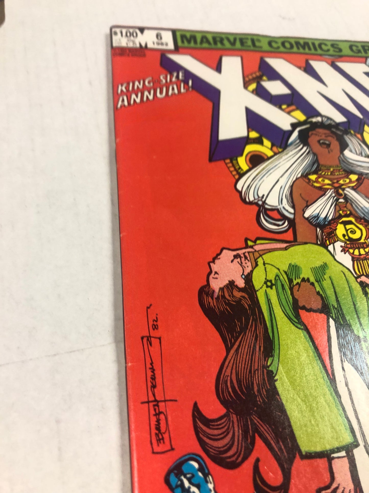 MARVEL COMICS X-MEN ANNUAL 6 (1982) VF+ WP