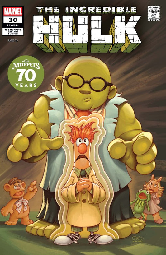 MARVEL COMICS INCREDIBLE HULK #30 MUPPET VARIANT