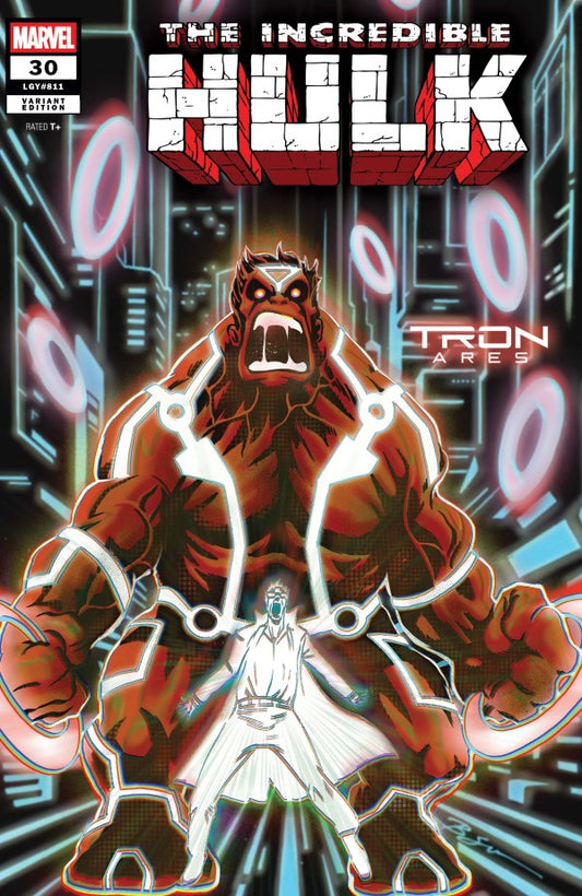 MARVEL COMICS INCREDIBLE HULK #30 TRON VARIANT