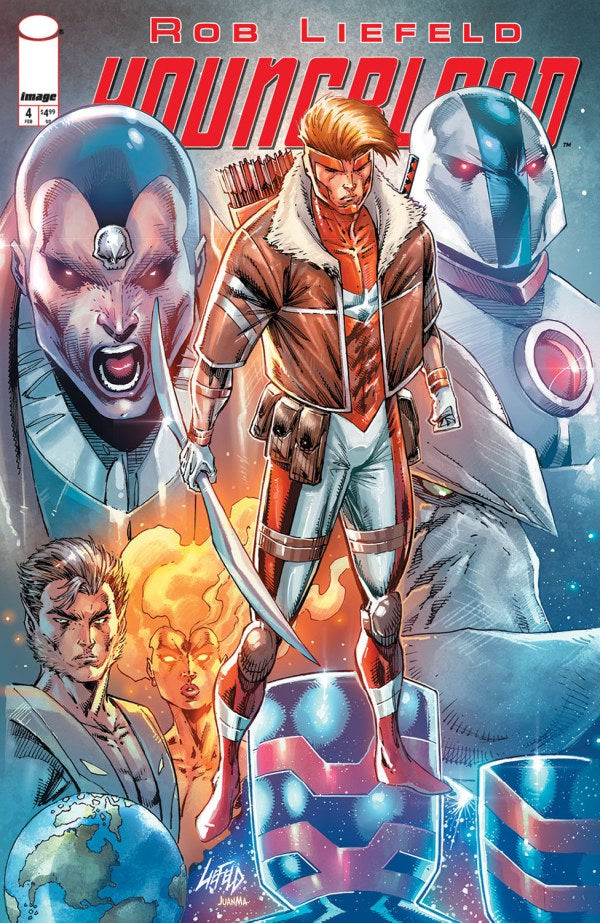 IMAGE COMICS YOUNGBLOOD #4 (2025) CVR B ROB LIEFELD VAR