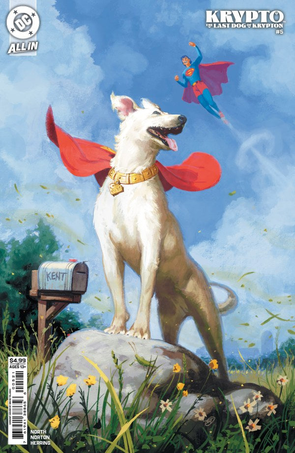 DC COMICS KRYPTO THE LAST DOG KRYPTON #5 CVR B DAVID TALASKI VARIANT 1025