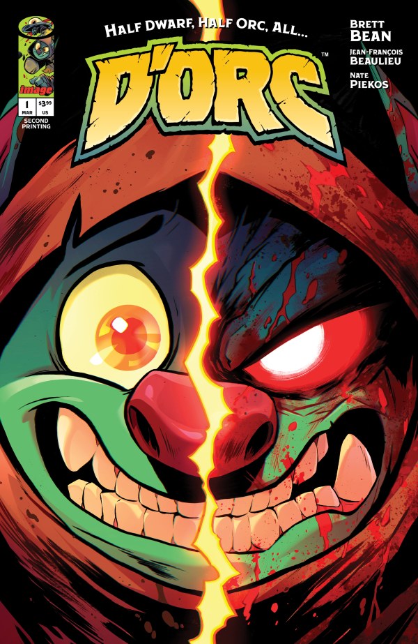 IMAGE COMICS DORC #1 2ND PTG