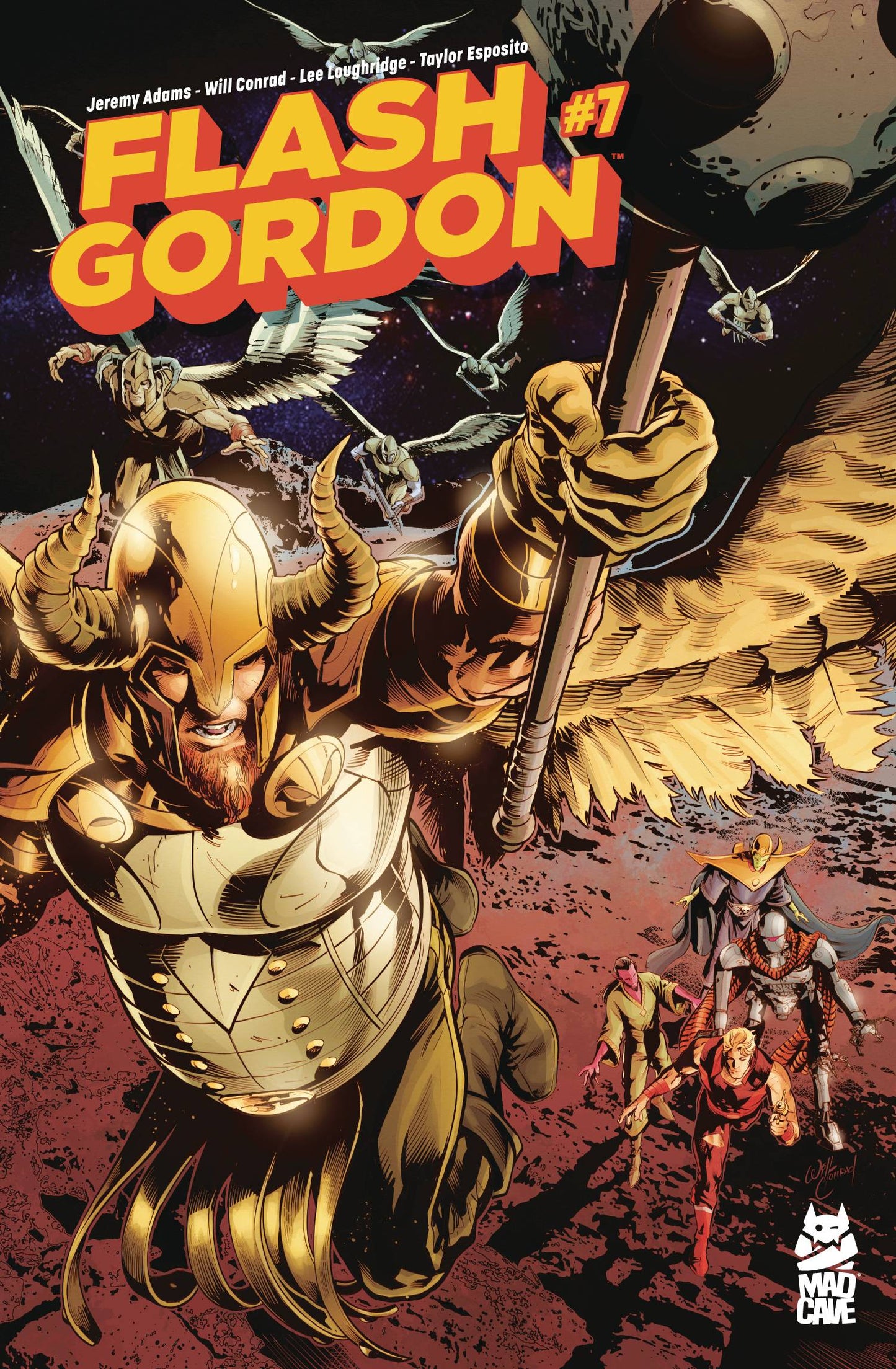 MAD CAVE FLASH GORDON #7