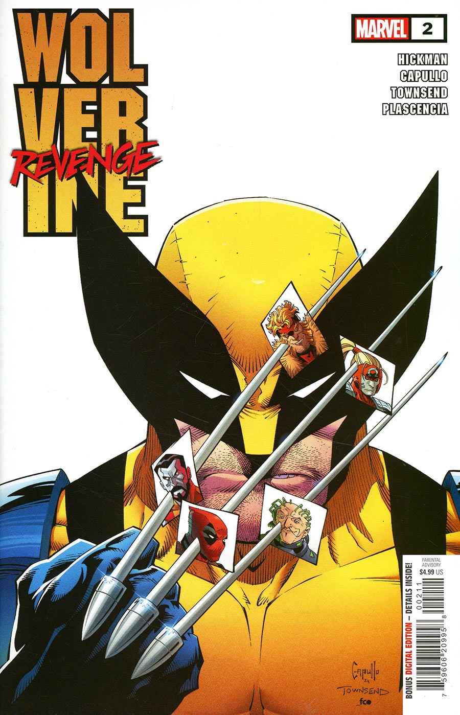 MARVEL COMICS WOLVERINE REVENGE #2
