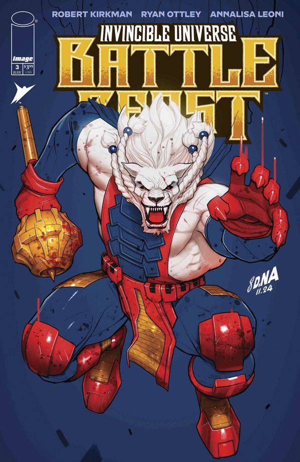 IMAGE INVINCIBLE UNIVERSE BATTLE BEAST #3 CVR B DAVID NAKAYAMA