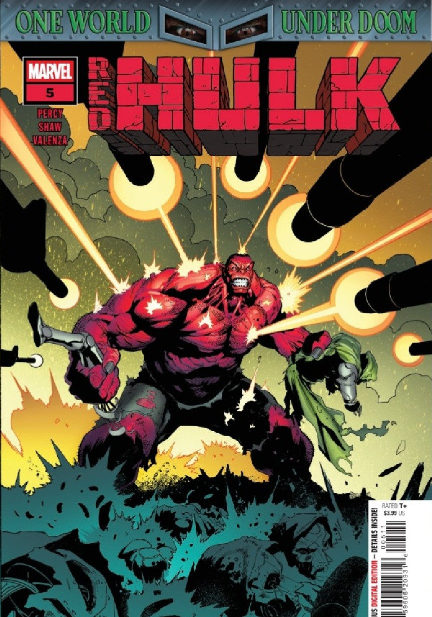 MARVEL COMICS RED HULK #5 DOOM