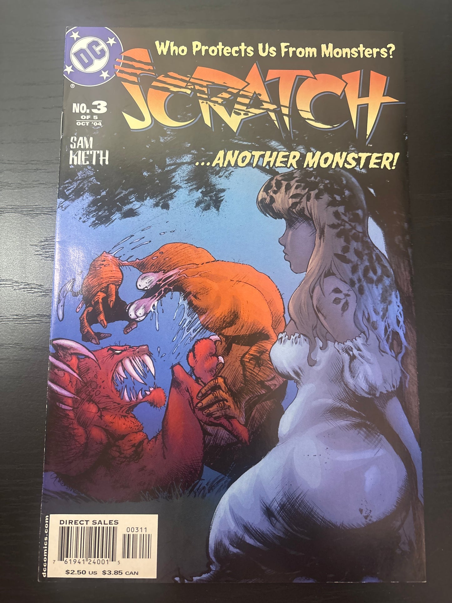 DC COMICS SCRATCH #3 SAM KEITH
