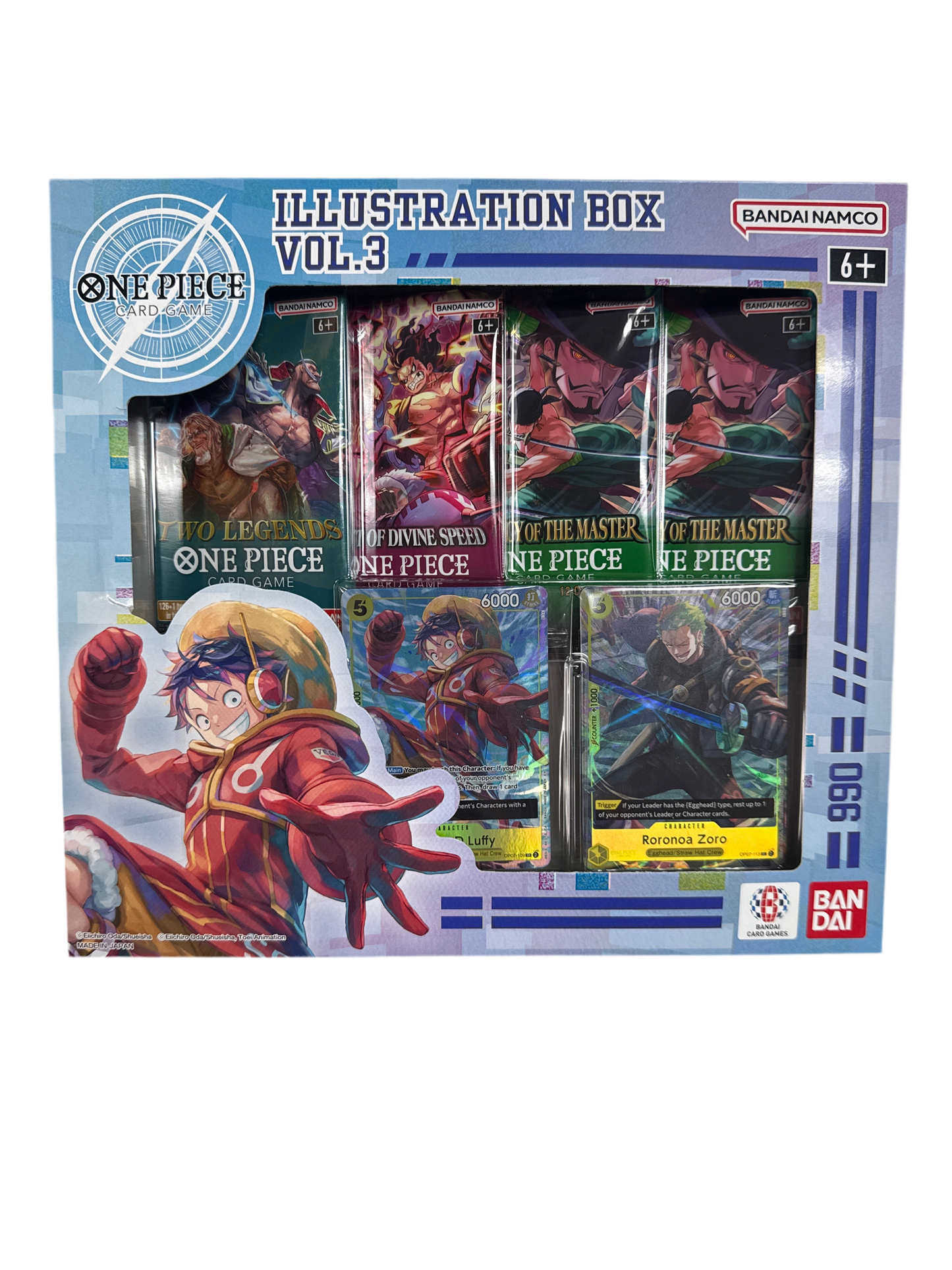ONE PIECE CARD GAME ILLUSTRATION BOX VOL 3 BANDAI NAMCO