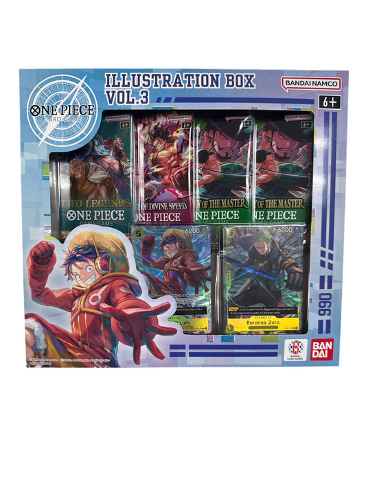 ONE PIECE CARD GAME ILLUSTRATION BOX VOL 3 BANDAI NAMCO
