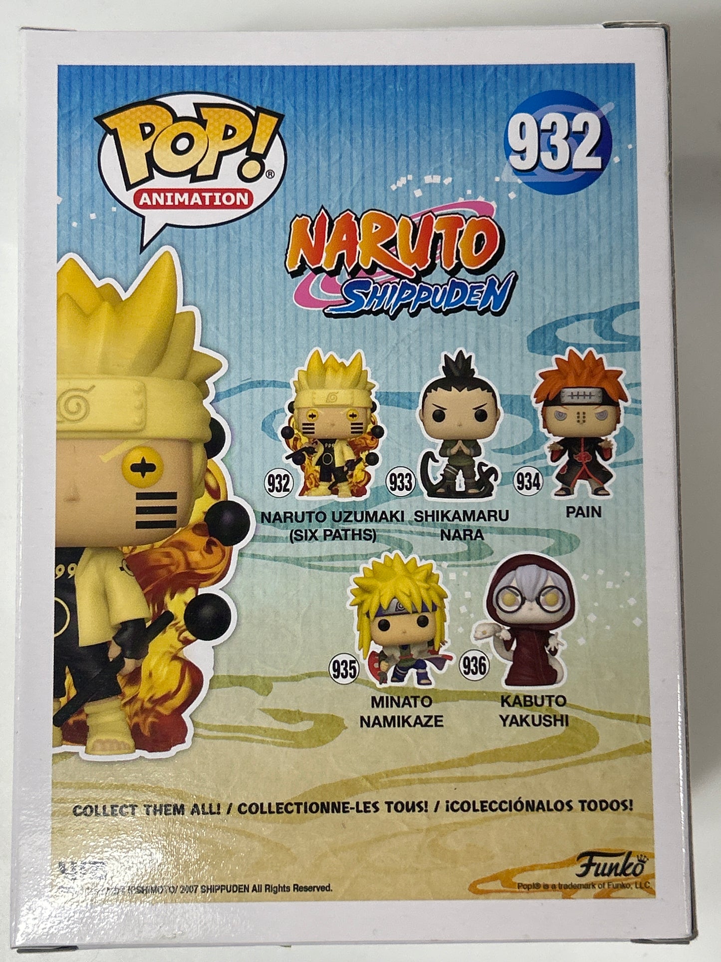 FUNKO POP NARUTO SHIPPIDEN NARUTO UZUMAKI (SIX PATHS) GREAT CONDITION