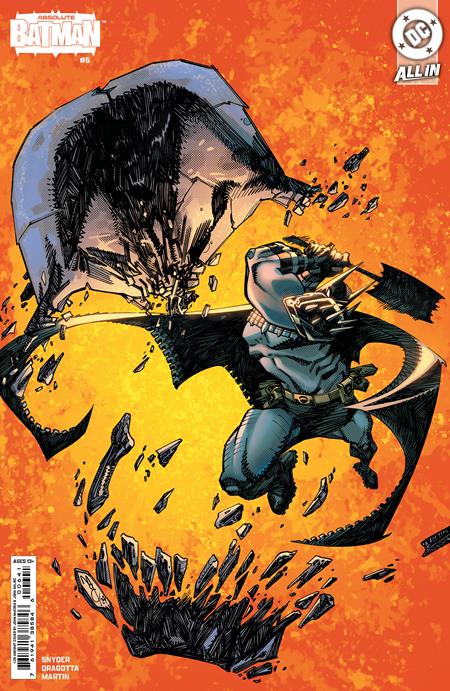 DC COMICS ABSOLUTE BATMAN #6 CVR D INC 1:25 JOHN MCCREA