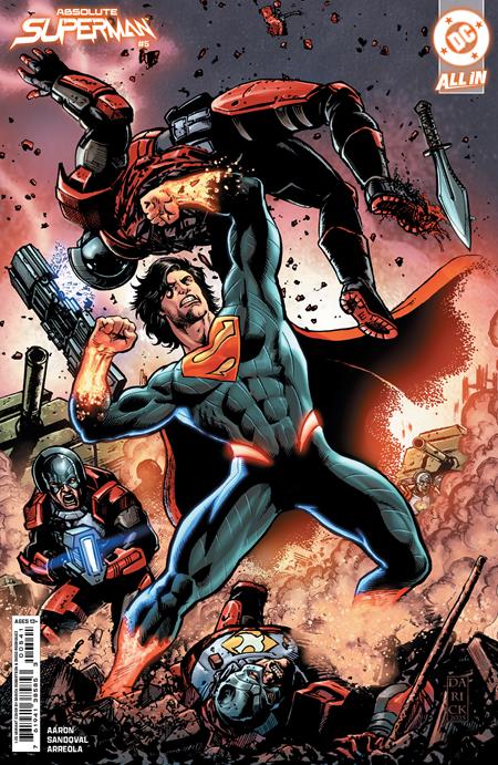 DC COMICS ABSOLUTE SUPERMAN #5 CVR D INC 1:25 DARICK ROBERTSON CARD STOCK VAR
