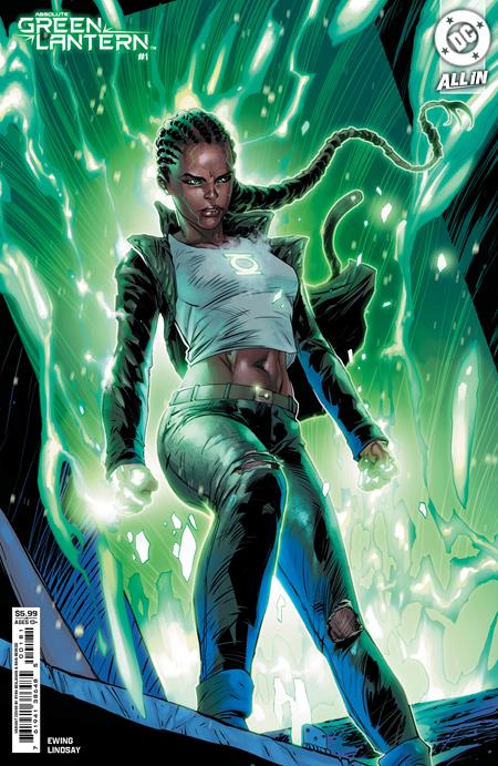 DC COMICS ABSOLUTE ABSOLUTE GREEN LANTERN #1 CVR E RYAN BENJAMIN CARD
