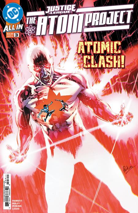 DC JUSTICE LEAGUE THE ATOM PROJECT #3 (OF 6) CVR A MIKE PERKINS