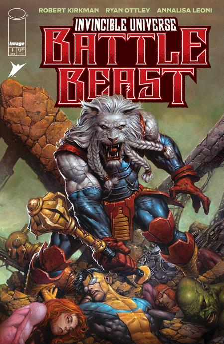 IMAGE INVINCIBLE UNIVERSE BATTLE BEAST #1 CVR B DAVD FINCH