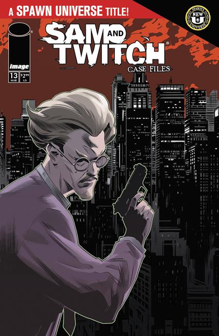 IMAGE COMICS SAM AND TWITCH CASE FILES #13 CVR B MARCO FAILLA CONNECTING TWITCH VAR