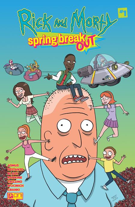 ONI PRESS RICK AND MORTY SPRING BREAK OUT #1 (ONE SHOT) CVR A DEAN RANKINE