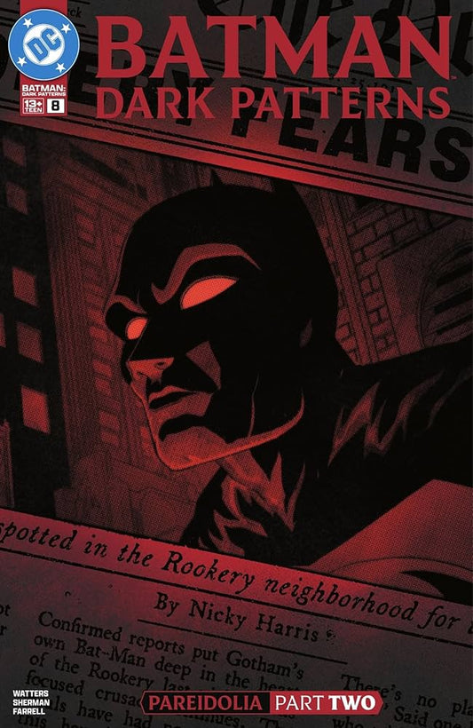 DC COMICS BATMAN DARK PATTERNS #8