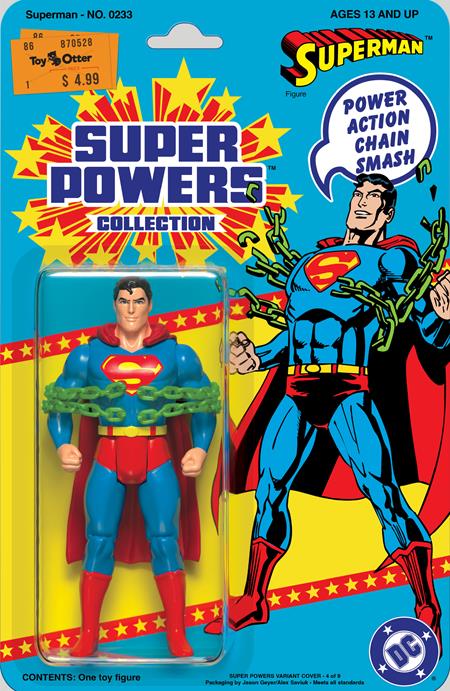 DC COMICS SUPERMAN #233 FACSIMILE EDITION CVR B JASON GEYER & ALEX SAVIUK SUPER POWERS