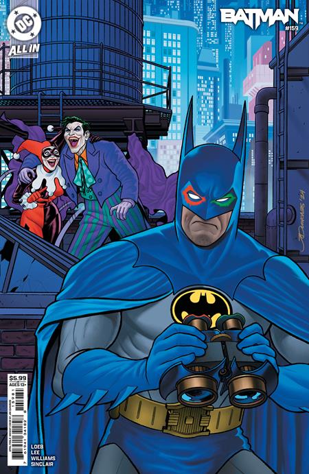 DC COMICS BATMAN #159 HUSH 2 CVR E JOE QUINONES APRIL FOOLS CARD STOCK VAR