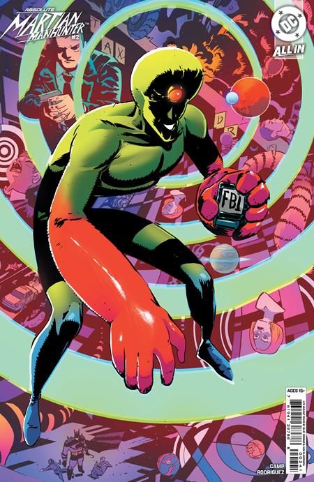 DC COMICS ABSOLUTE MARTIAN MANHUNTER #2 CVR E INC 1:25 RILEY ROSSMO CARD STOCK VAR