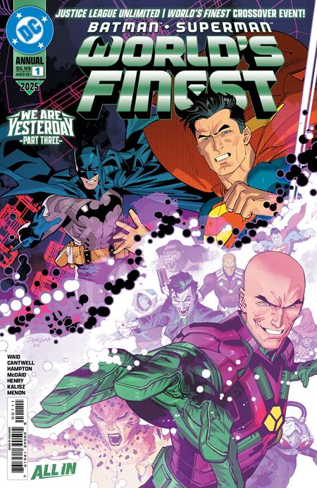 DC COMICS BATMAN SUPERMAN WORLDS FINEST 2025 ANNUAL #1 (ONE SHOT) CVR A DAN MORA CONNECTING (WE ARE YESTERDAY)