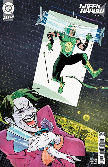 DC COMICS GREEN ARROW #23 CVR C ANNIE WU APRIL FOOLS CARD STOCK VAR