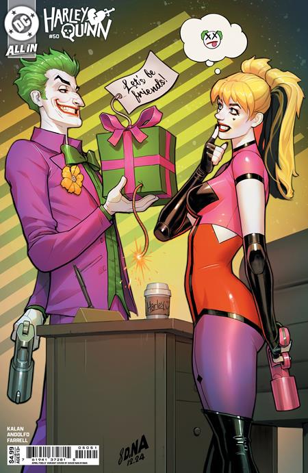 DC COMICS HARLEY QUINN #CVR D DAVID NAKAYAMA APRIL FOOLS