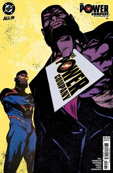 DC COMICS POWER COMPANY RECHARGED #1 (ONE SHOT) CVR C SANFORD GREENE CARD STOCK VAR