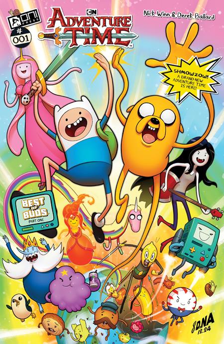 ONI PRESS ADVENTURE TIME (2025) #1 CVR B DAVID NAKAYAMA