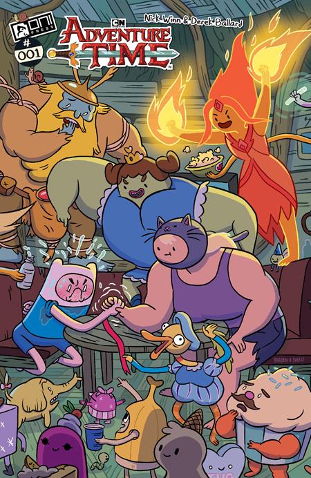 ONI PRESS ADVENTURE TIME (2025) #1 CVR I INC 1:10 SHELLI PAROLINE & BRADEN LAMB INFINITE INTERLOCKING VAR