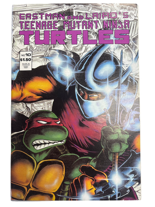 EASTMAN AND LAIRD’S TEENAGE MUTANT NINJA TURTLES 1ST PRINTING #10