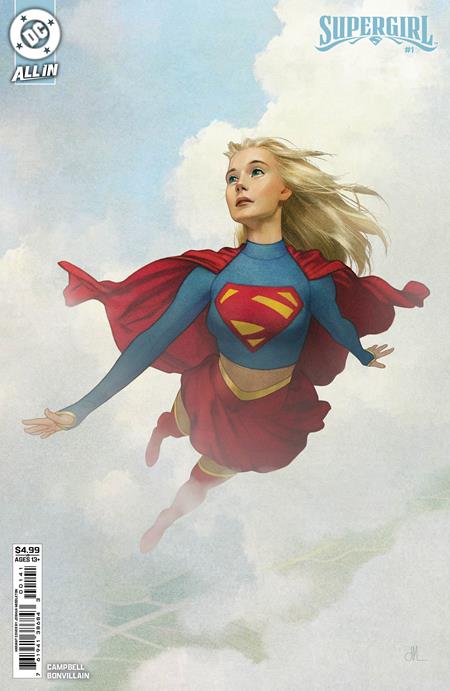 DC COMICS SUPERGIRL #1 CVR D JOSHUA MIDDLETON CARD STOCK VAR